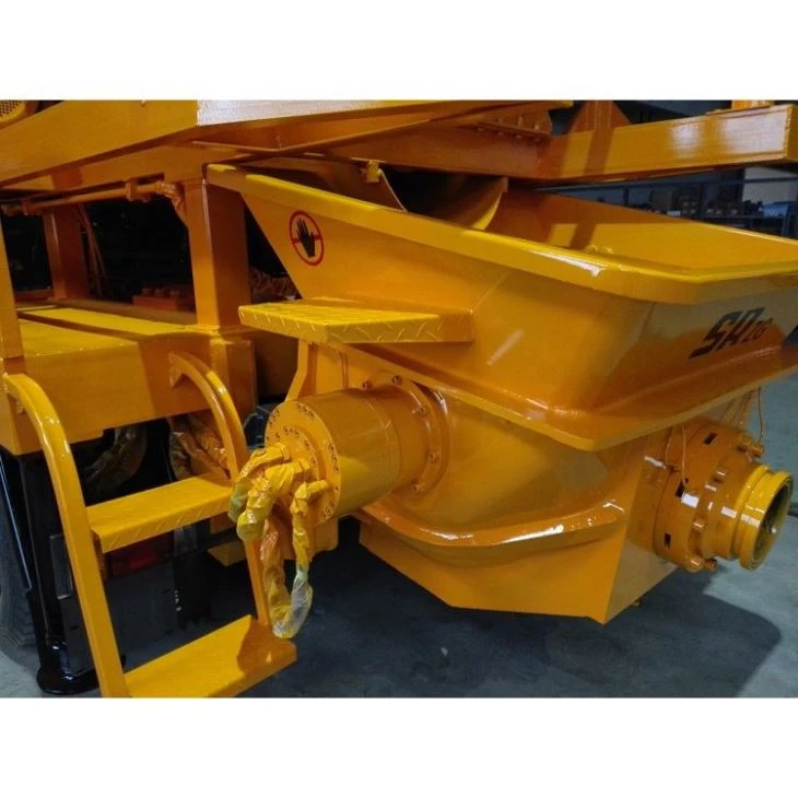 truck mounted concrete mixer pump(001)